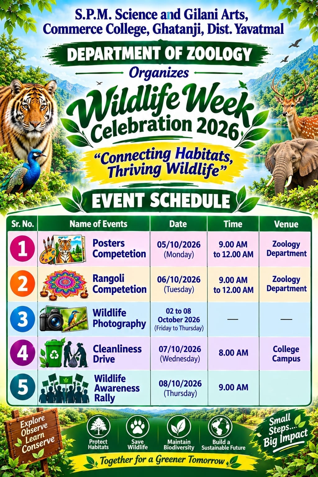 Wildlife Week Celebration 2026